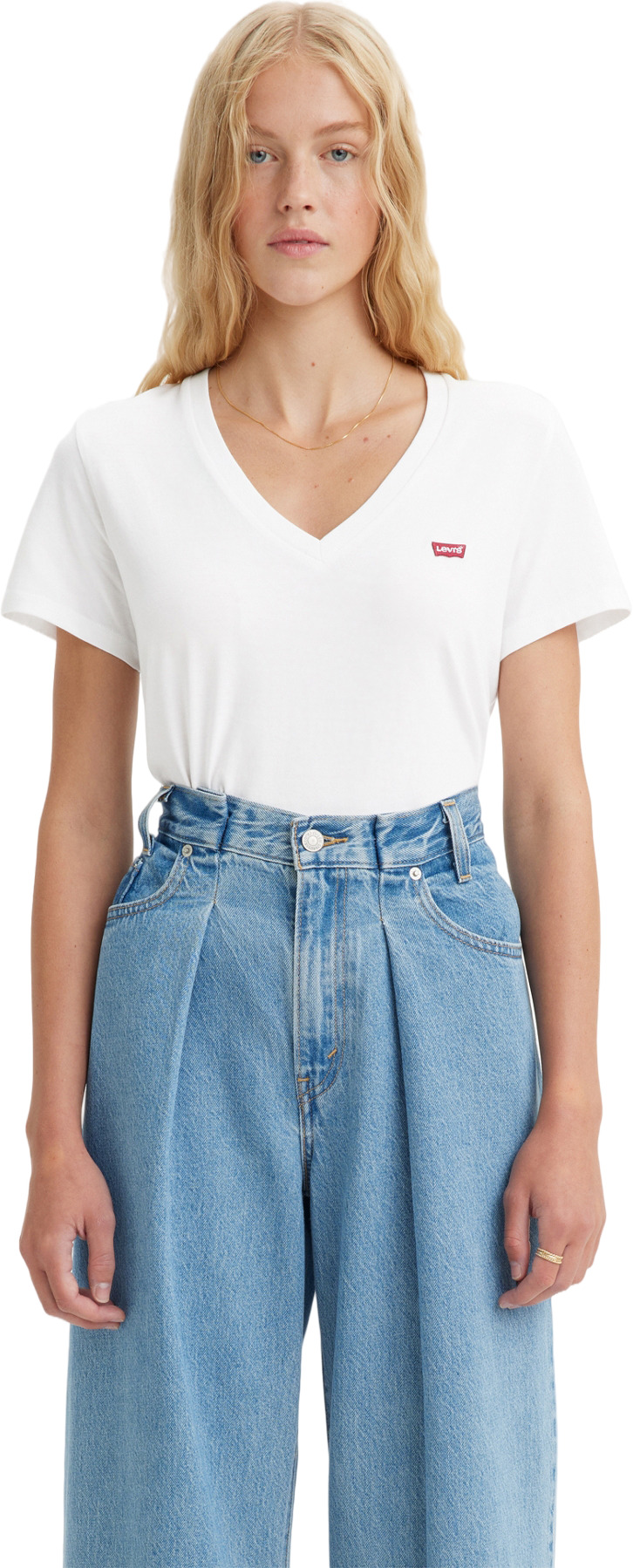Футболка женская Levi's Women The Perfect V-Neck Tee белая M, Белый, Women The Perfect V-Neck Tee
Футболка женская Levi's Women The Perfect V-Neck Tee белая M, Белый, Women The Perfect V-Neck Tee