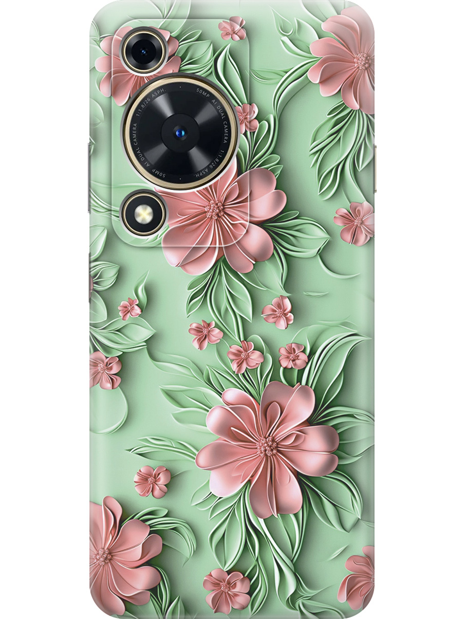 Силиконовый чехол на Huawei nova Y72 с принтом "Розовые цветы на мятном фоне", Прозрачный;зеленый;розовый, 785977821
Силиконовый чехол на Huawei nova Y72 с принтом "Розовые цветы на мятном фоне", Прозрачный;зеленый;розовый, 785977821