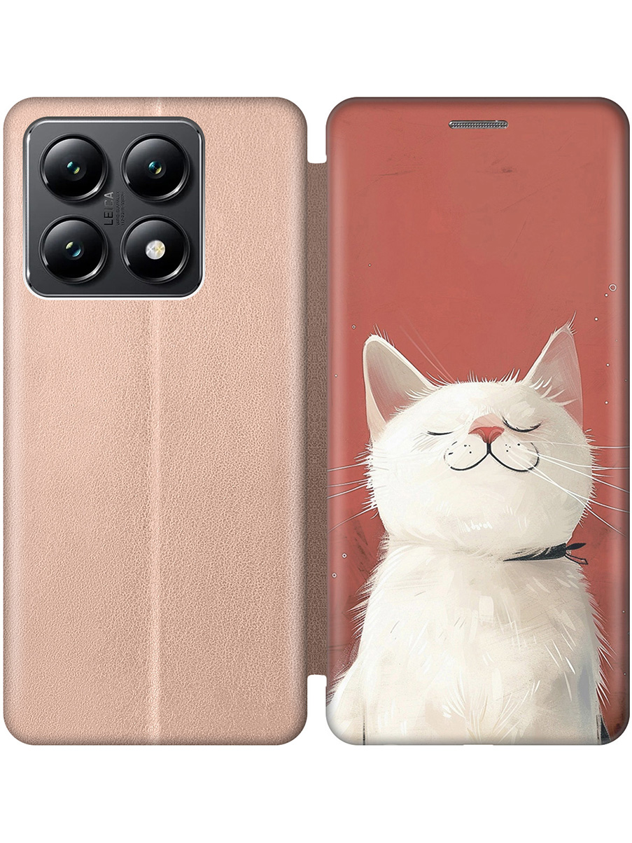 Чехол-книжка на Xiaomi 14T с принтом "Гордый котик" золотой, Золотистый;белый;красный, 785978412
Чехол-книжка на Xiaomi 14T с принтом "Гордый котик" золотой, Золотистый;белый;красный, 785978412