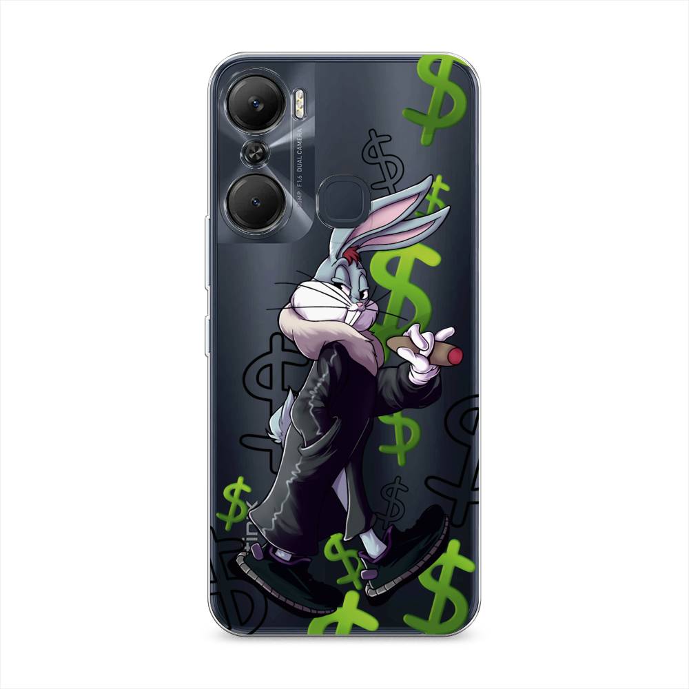 Чехол на Infinix Hot 12 Pro "Rich Bugs Bunny", Зеленый;черный;голубой, 3102450-6
Чехол на Infinix Hot 12 Pro "Rich Bugs Bunny", Зеленый;черный;голубой, 3102450-6