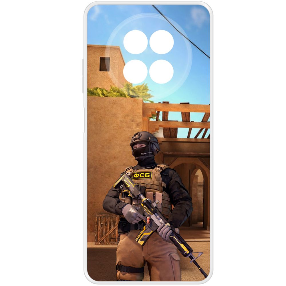 Чехол-накладка Krutoff Clear Case Cтандофф 2 (Standoff 2) - ФСБ для Realme 13 5G, Прозрачный
Чехол-накладка Krutoff Clear Case Cтандофф 2 (Standoff 2) - ФСБ для Realme 13 5G, Прозрачный