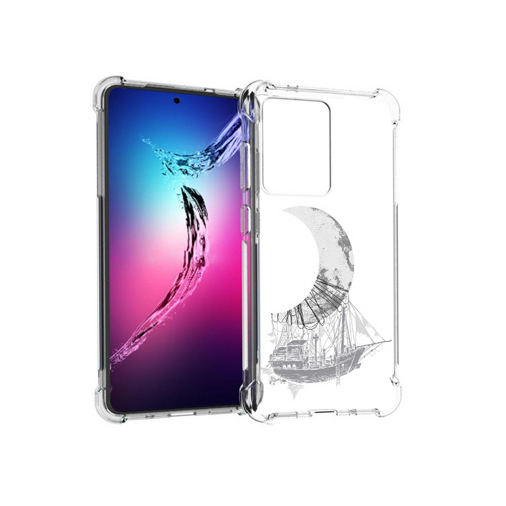 Чехол MyPads Tocco для Samsung Galaxy S20+ черно белый корабль полумесяц, Прозрачный, Tocco
Чехол MyPads Tocco для Samsung Galaxy S20+ черно белый корабль полумесяц, Прозрачный, Tocco