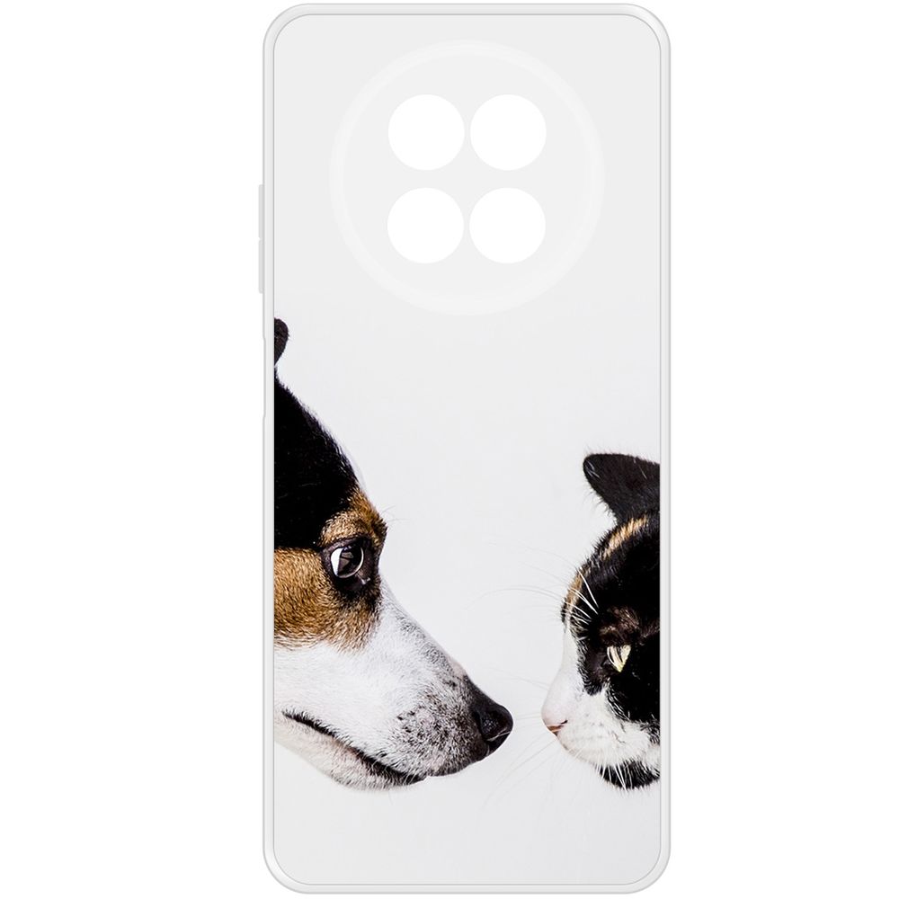 Чехол-накладка Krutoff Clear Case Собаки против кошек для Realme 12 5G, Прозрачный
Чехол-накладка Krutoff Clear Case Собаки против кошек для Realme 12 5G, Прозрачный