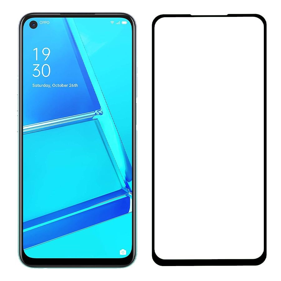 Стекло защитное Krutoff с полной проклейкой для Realme 6s черное 
Стекло защитное Krutoff с полной проклейкой для Realme 6s черное