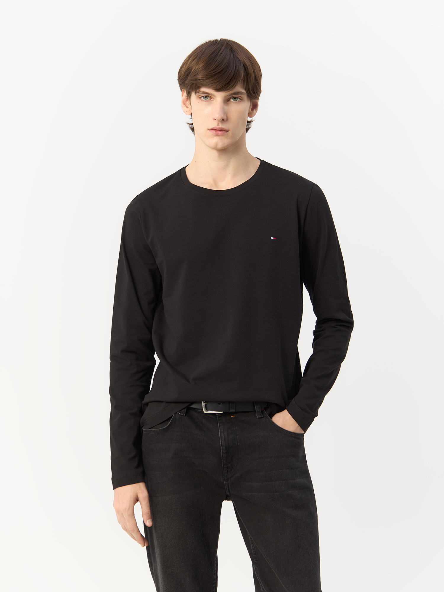 Лонгслив мужской Tommy Hilfiger Long Sleeve Slim Fit T-shirt MW0MW10804 черный XL, Long Sleeve Slim Fit T-shirt
Лонгслив мужской Tommy Hilfiger Long Sleeve Slim Fit T-shirt MW0MW10804 черный XL, Long Sleeve Slim Fit T-shirt