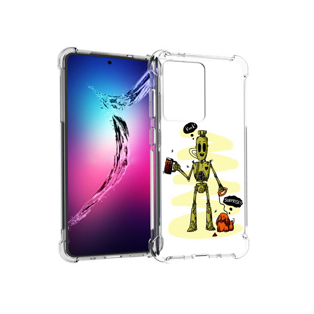 Чехол MyPads Tocco для Samsung Galaxy S20+ прикольный робот (PT141343.495.557), Прозрачный, Tocco
Чехол MyPads Tocco для Samsung Galaxy S20+ прикольный робот (PT141343.495.557), Прозрачный, Tocco