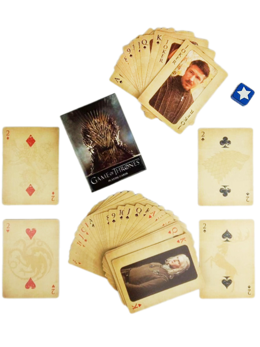 Игральные карты StarFriend Игра престолов Game of Thrones 4 королевства 54 шт, Game of Thrones
Игральные карты StarFriend Игра престолов Game of Thrones 4 королевства 54 шт, Game of Thrones