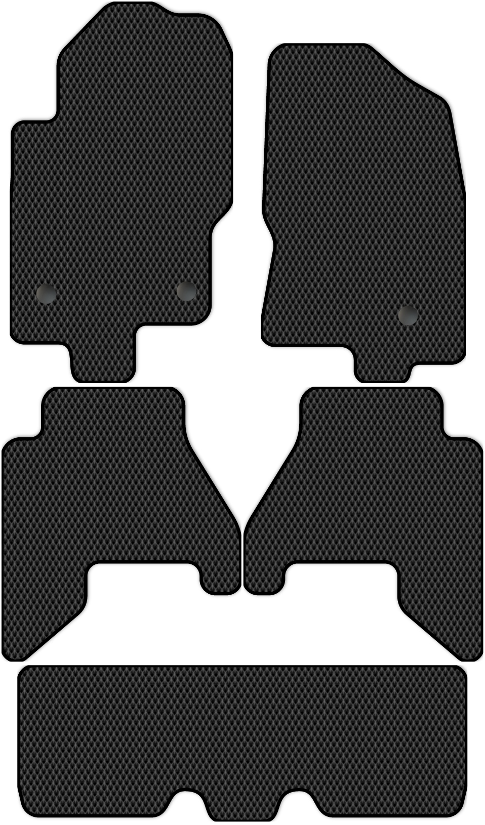 Коврики ЭВА в салон для Nissan Pathfinder 3 (R51) 2009 - 2014 +3 ряд, 5 шт. черный, 3741-SP5Y-H
Коврики ЭВА в салон для Nissan Pathfinder 3 (R51) 2009 - 2014 +3 ряд, 5 шт. черный, 3741-SP5Y-H