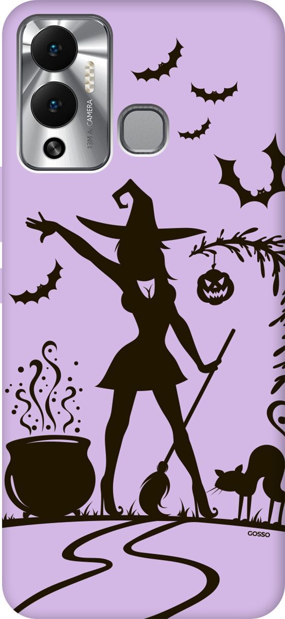 Чехол на Infinix Hot 12 Play NFC "Witch and Boiler" сиреневый, Фиолетовый;красный, 14688
Чехол на Infinix Hot 12 Play NFC "Witch and Boiler" сиреневый, Фиолетовый;красный, 14688