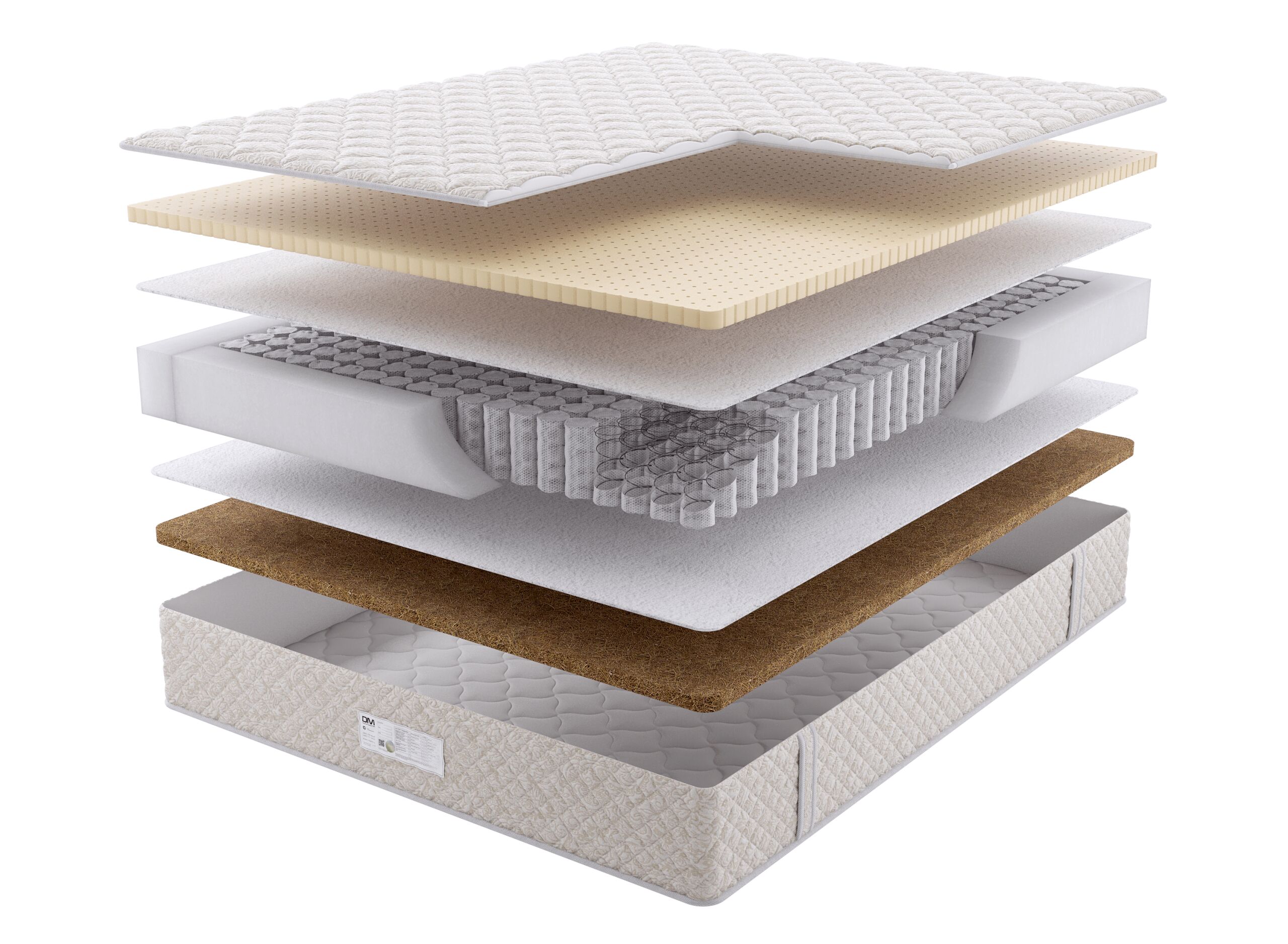 Матрас Dream Master Комфорт 3 SP 90х195, Бежевый;белый;серый;серебристый, Комфорт 3 SP
Матрас Dream Master Комфорт 3 SP 90х195, Бежевый;белый;серый;серебристый, Комфорт 3 SP