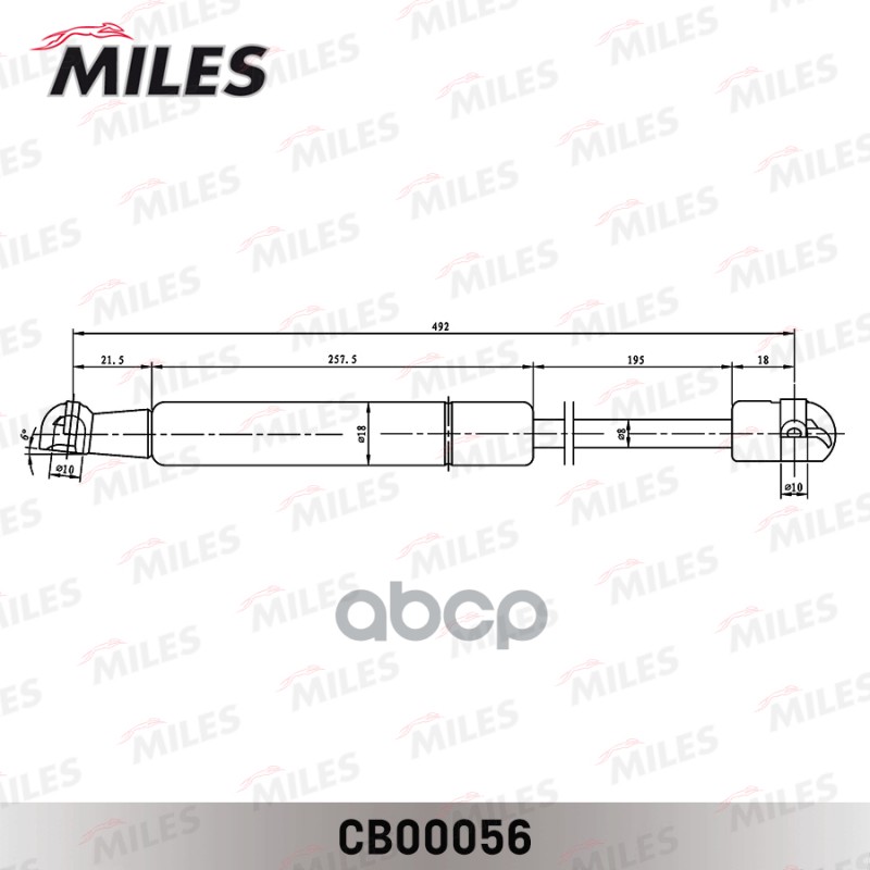 Упор Газовый Miles Cb00056 Skoda Fabia 07- / Амортизатор Багажника Miles арт. CB00056
Упор Газовый Miles Cb00056 Skoda Fabia 07- / Амортизатор Багажника Miles арт. CB00056