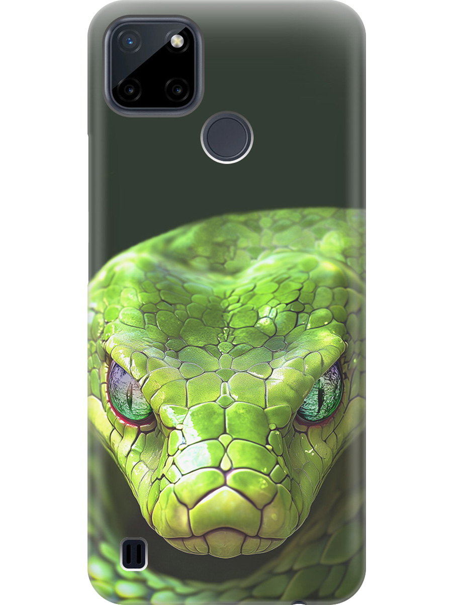 Силиконовый чехол на Realme C21Y с принтом "Змея" прозрачный, Прозрачный;черный;зеленый, 735001113
Силиконовый чехол на Realme C21Y с принтом "Змея" прозрачный, Прозрачный;черный;зеленый, 735001113