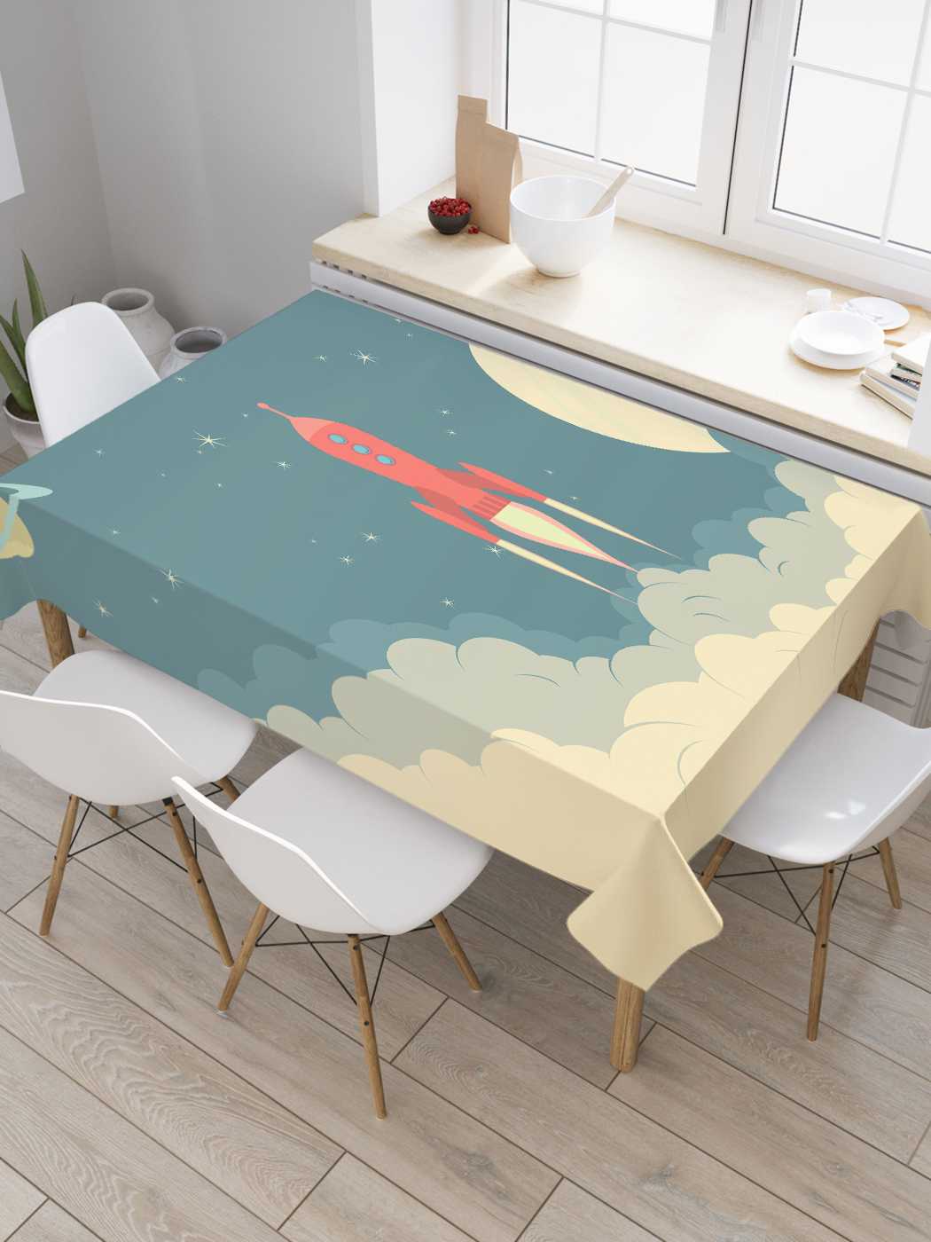 Скатерть прямоугольная JoyArty "Космическая ракета" из сатена, 120x145 см, Желтый, Космическая ракета
Скатерть прямоугольная JoyArty "Космическая ракета" из сатена, 120x145 см, Желтый, Космическая ракета