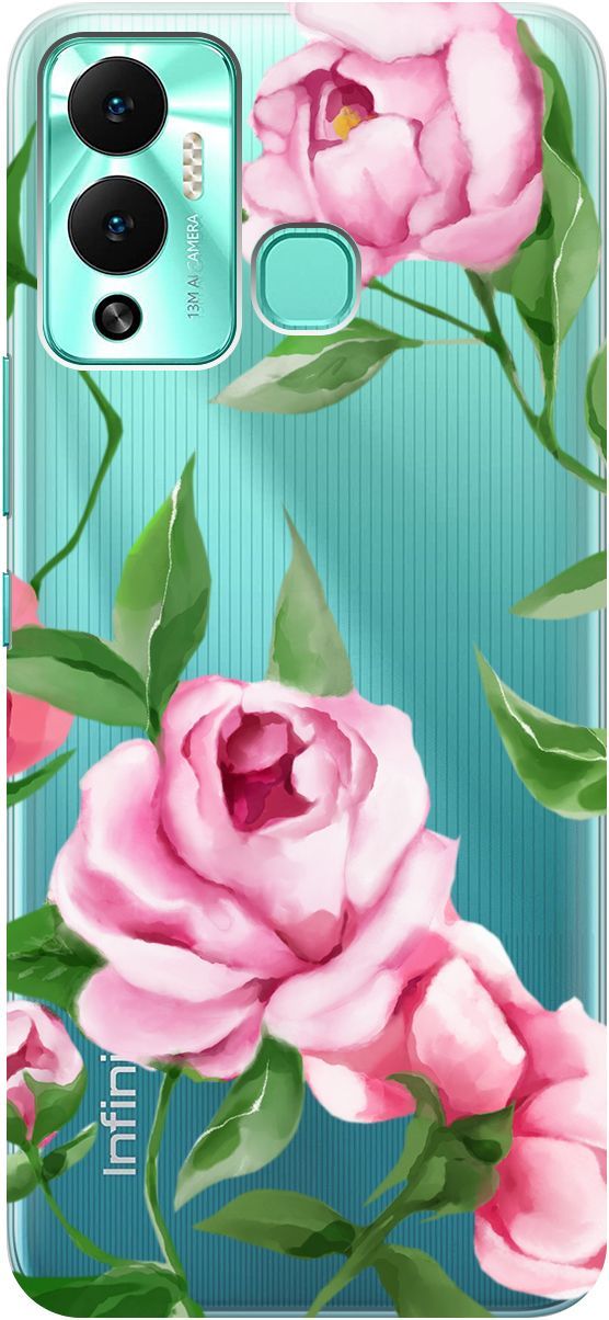 Чехол на Infinix Hot 12 Play NFC "Amazing Peonies" прозрачный, Прозрачный;розовый, 14669
Чехол на Infinix Hot 12 Play NFC "Amazing Peonies" прозрачный, Прозрачный;розовый, 14669