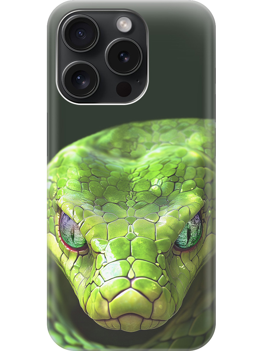 Силиконовый чехол на Apple iPhone 15 Pro с принтом "Змея" прозрачный, Прозрачный;черный;зеленый, 775148013
Силиконовый чехол на Apple iPhone 15 Pro с принтом "Змея" прозрачный, Прозрачный;черный;зеленый, 775148013