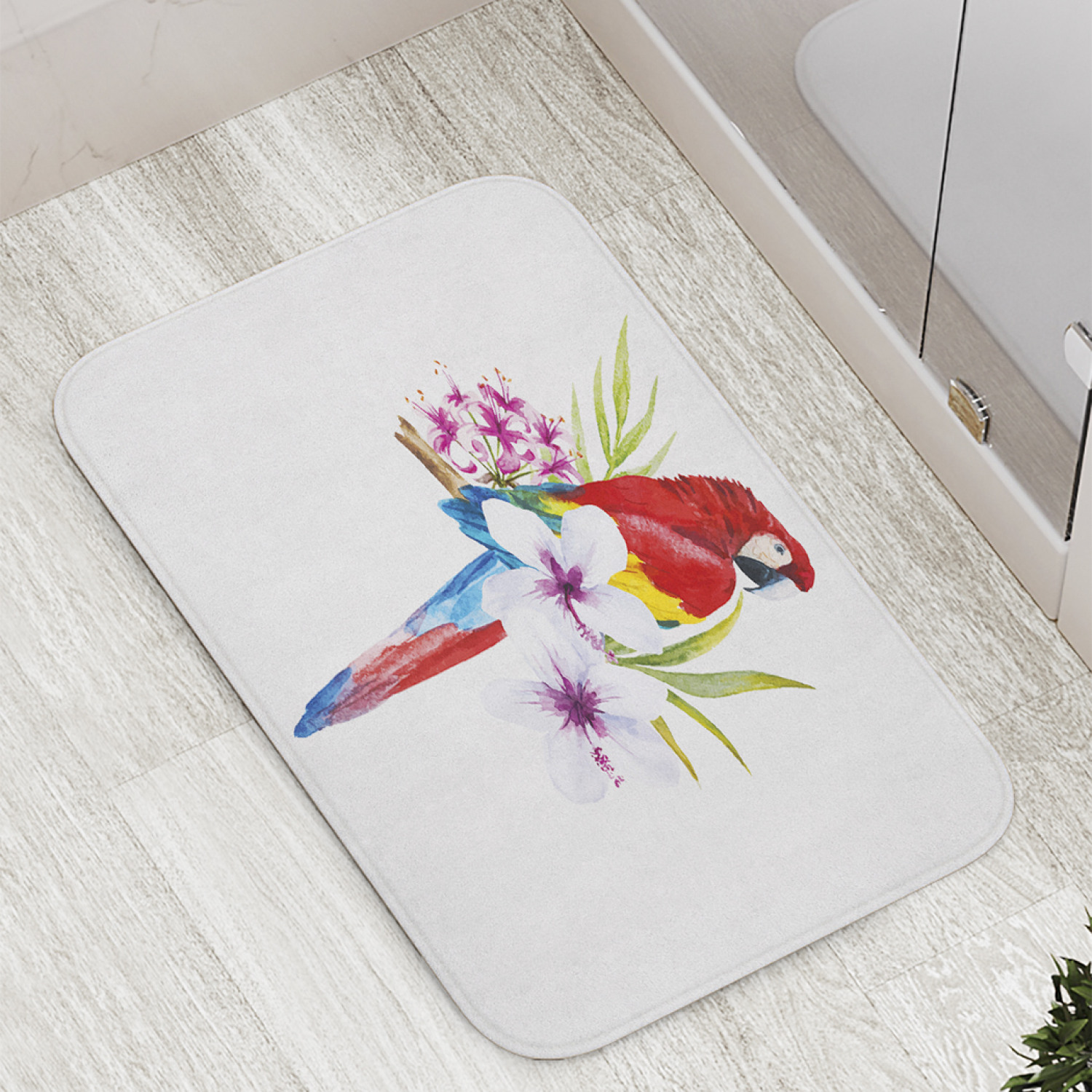 Коврик противоскользящий JoyArty "Ара в цветах" для ванной, сауны, бассейна, 77х52 см, Ара в цветах
Коврик противоскользящий JoyArty "Ара в цветах" для ванной, сауны, бассейна, 77х52 см, Ара в цветах