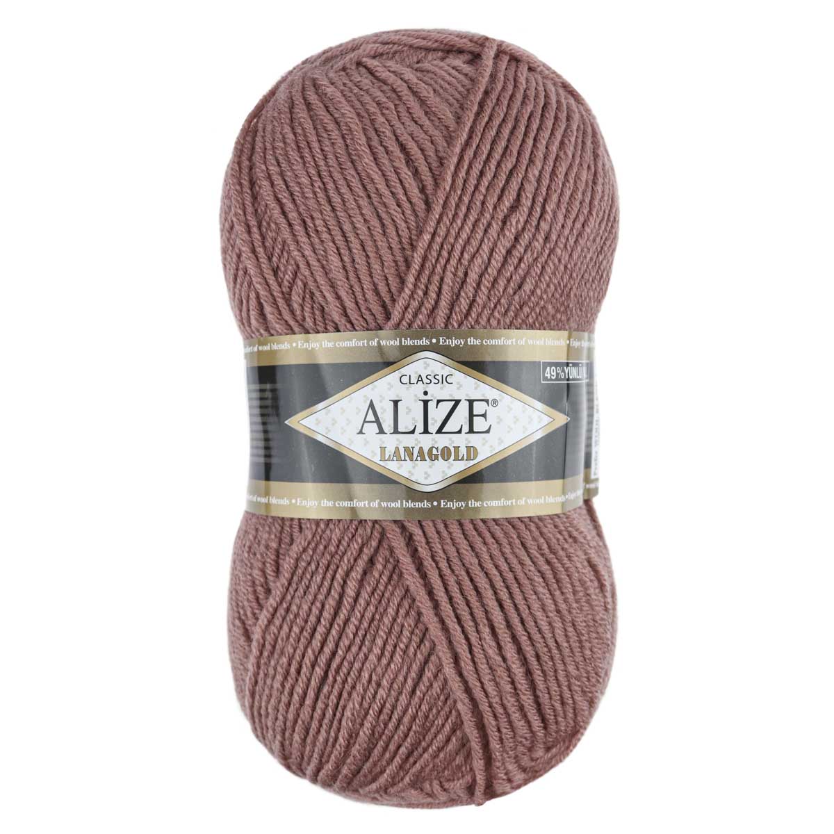 Пряжа Alize LanaGold (49% шерсть, 51% акрил) 5 шт х 100 г, 240 м, 173 амарант, Розовый, LanaGold
Пряжа Alize LanaGold (49% шерсть, 51% акрил) 5 шт х 100 г, 240 м, 173 амарант, Розовый, LanaGold
