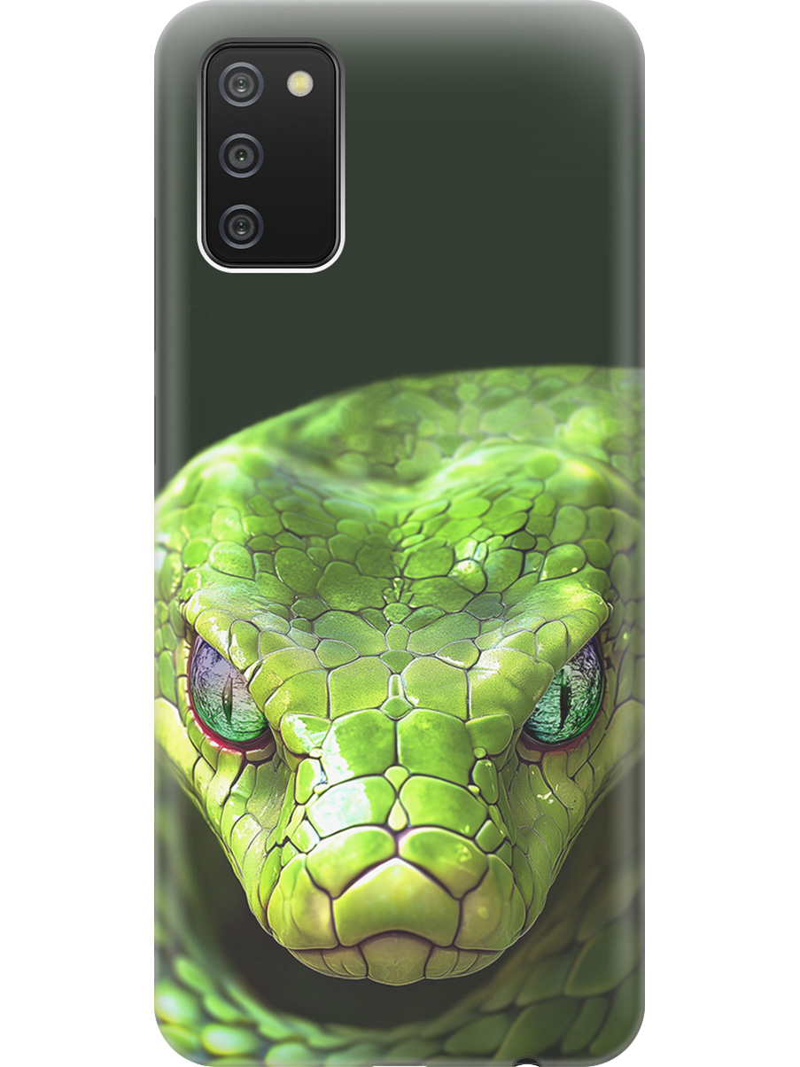 Силиконовый чехол на Samsung Galaxy A02s с принтом "Змея" прозрачный, Прозрачный;черный;зеленый, 723602913
Силиконовый чехол на Samsung Galaxy A02s с принтом "Змея" прозрачный, Прозрачный;черный;зеленый, 723602913