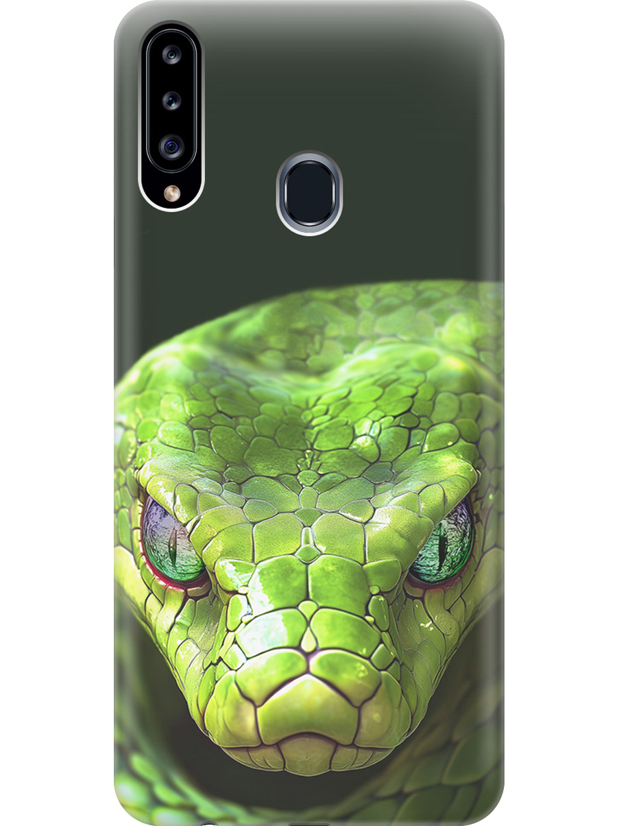 Силиконовый чехол на Samsung Galaxy A20s с принтом "Змея" прозрачный, Прозрачный;черный;зеленый, 722003313
Силиконовый чехол на Samsung Galaxy A20s с принтом "Змея" прозрачный, Прозрачный;черный;зеленый, 722003313