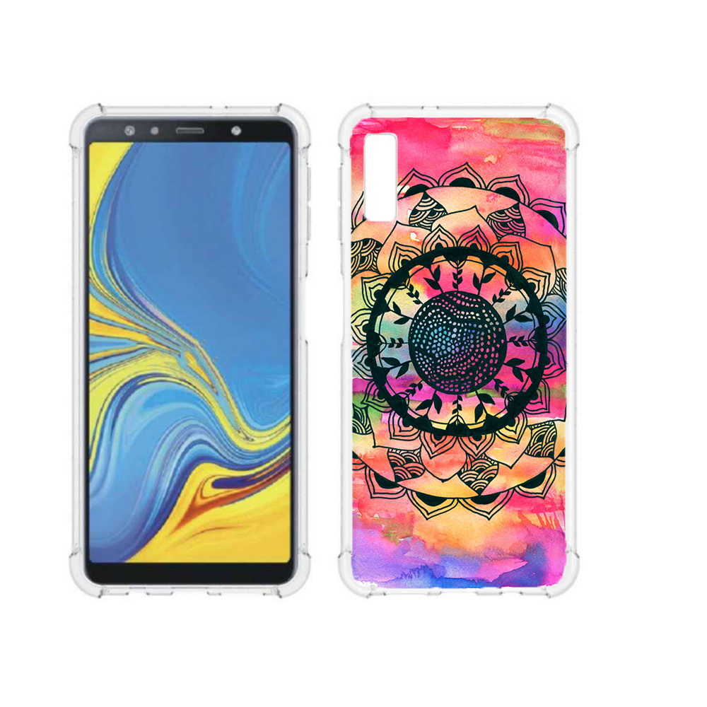 Чехол MyPads Tocco для Samsung Galaxy A7 (2018) яркая абстракция круглый цветок, Прозрачный, Tocco
Чехол MyPads Tocco для Samsung Galaxy A7 (2018) яркая абстракция круглый цветок, Прозрачный, Tocco