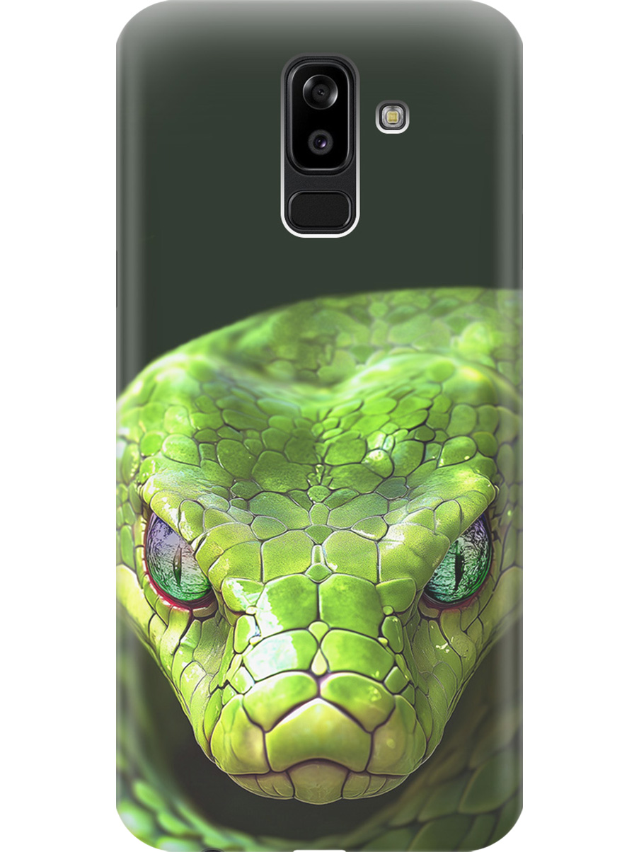 Силиконовый чехол на Samsung Galaxy J8 с принтом "Змея" прозрачный, Прозрачный;черный;зеленый, 718586813
Силиконовый чехол на Samsung Galaxy J8 с принтом "Змея" прозрачный, Прозрачный;черный;зеленый, 718586813