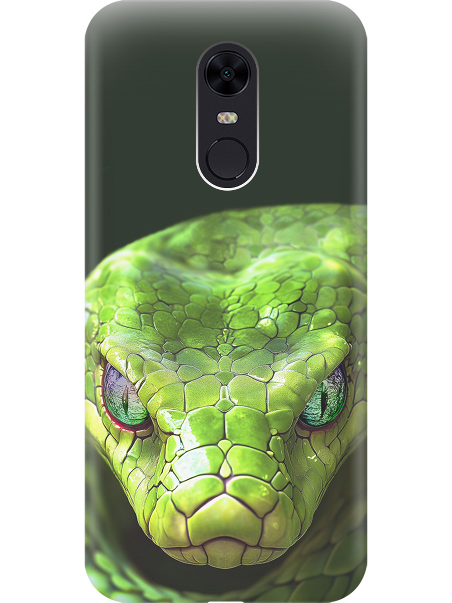 Силиконовый чехол на Xiaomi Redmi 5 Plus с принтом "Змея" прозрачный, Прозрачный;черный;зеленый, 717097513
Силиконовый чехол на Xiaomi Redmi 5 Plus с принтом "Змея" прозрачный, Прозрачный;черный;зеленый, 717097513