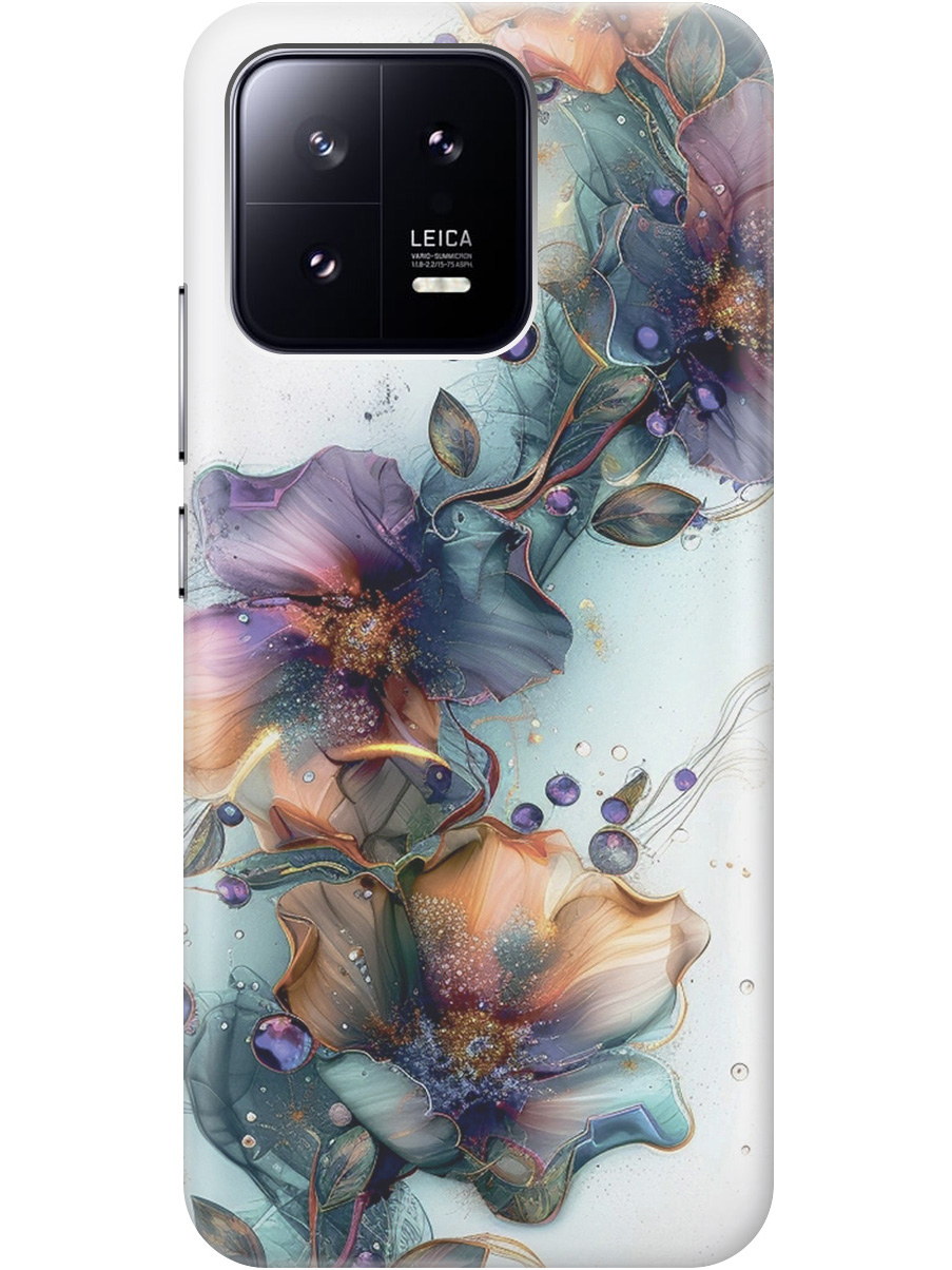 Силиконовый чехол на Xiaomi 13 с принтом "Мистические цветы", Прозрачный;белый;зеленый, 766400910
Силиконовый чехол на Xiaomi 13 с принтом "Мистические цветы", Прозрачный;белый;зеленый, 766400910