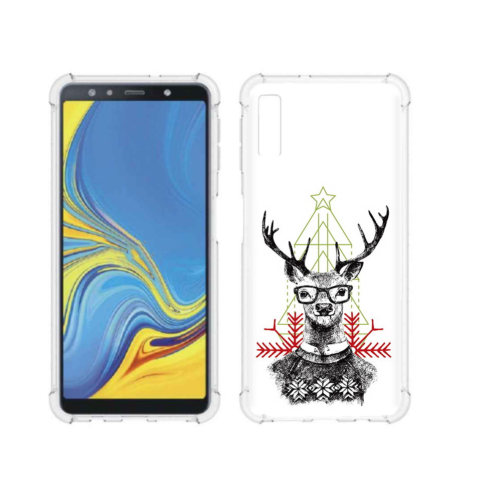Чехол MyPads Tocco для Samsung Galaxy A7 (2018) умный олень (PT95255.558.652), Прозрачный, Tocco
Чехол MyPads Tocco для Samsung Galaxy A7 (2018) умный олень (PT95255.558.652), Прозрачный, Tocco