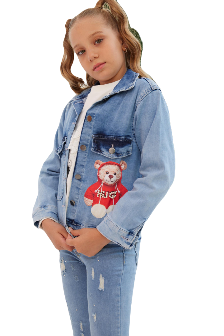 Джинсовая куртка Little Star Girls р. 9-10 л Голубой L11422Y24742 (доставка из-за рубежа), L11422Y24742
Джинсовая куртка Little Star Girls р. 9-10 л Голубой L11422Y24742 (доставка из-за рубежа), L11422Y24742