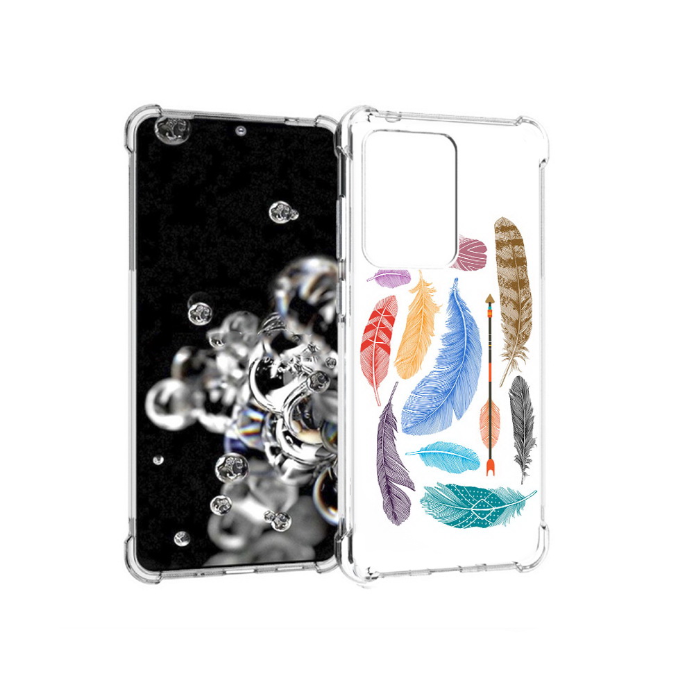 Чехол MyPads Tocco для Samsung Galaxy S20 Ultra разноцветные перья (PT144384.494.572), Прозрачный, Tocco
Чехол MyPads Tocco для Samsung Galaxy S20 Ultra разноцветные перья (PT144384.494.572), Прозрачный, Tocco