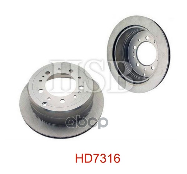 HSB HD7316 Диск тормозной задний TOYOTA: LAND CRUISER 100 98-, LEXUS: LX470 98-07 1шт
HSB HD7316 Диск тормозной задний TOYOTA: LAND CRUISER 100 98-, LEXUS: LX470 98-07 1шт