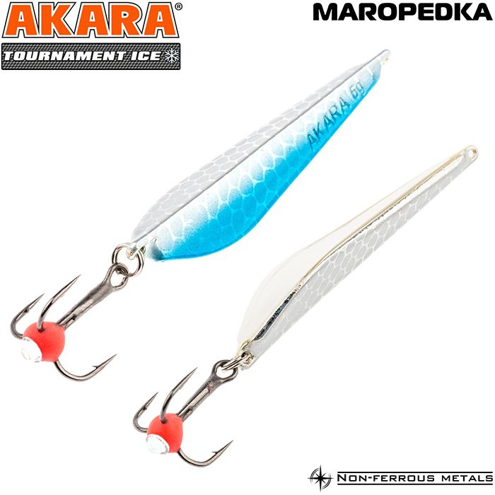 Блесна Akara Tournament Ice ATI-MAR-100-1SIL маропедка 18 гр 100 мм, Tournament Ice
Блесна Akara Tournament Ice ATI-MAR-100-1SIL маропедка 18 гр 100 мм, Tournament Ice