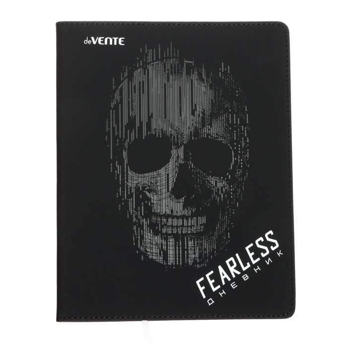 deVENTE Дневник универсальный для 1-11 класса FEARLESS, интегральная обложка, искусственна, Черный
deVENTE Дневник универсальный для 1-11 класса FEARLESS, интегральная обложка, искусственна, Черный