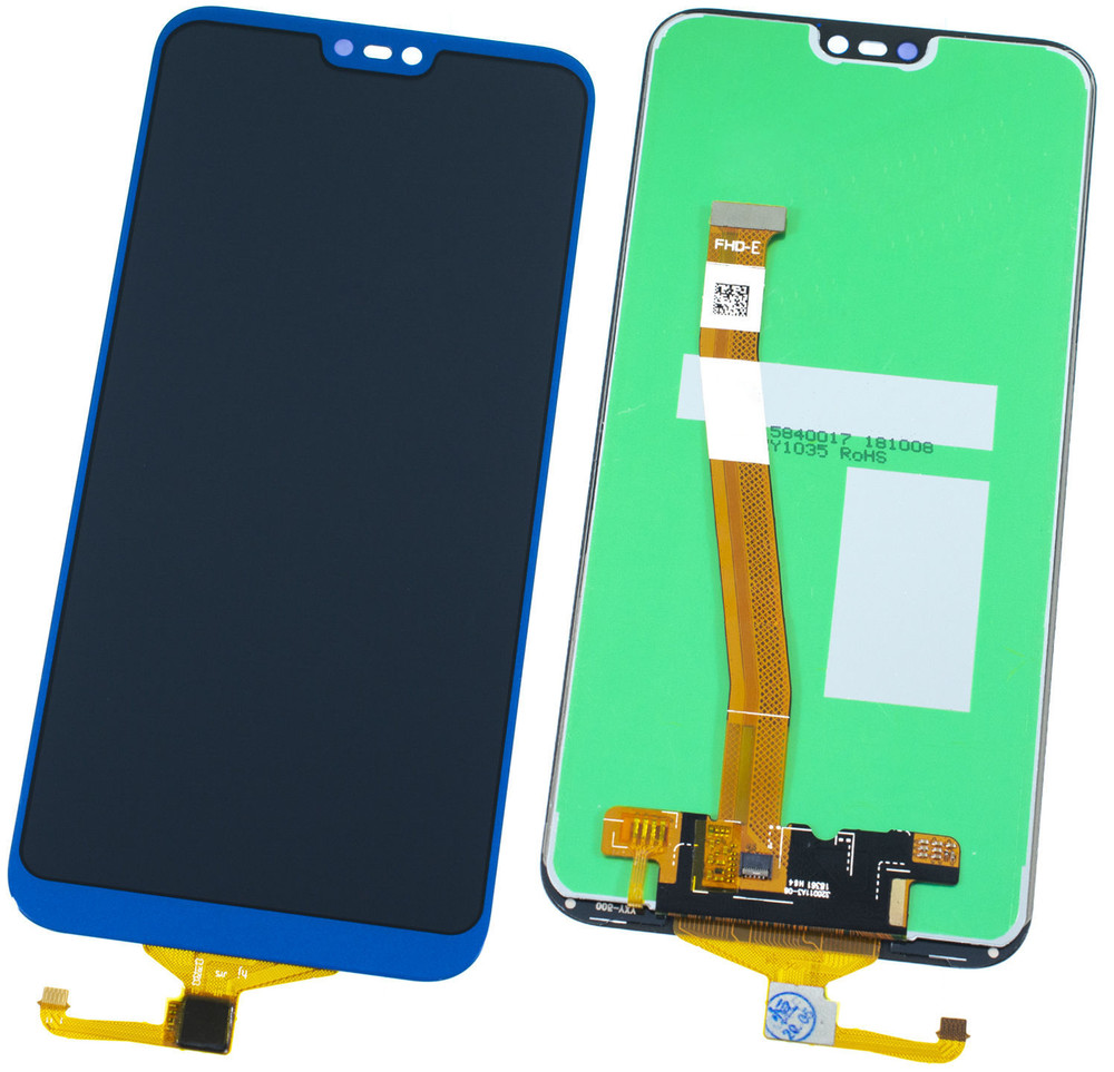 Дисплей для Huawei Nova 3E (ANE-AL00)/P20 Lite (ANE-LX1) DC0508AF00-FPC 18253 V04 синий
Дисплей для Huawei Nova 3E (ANE-AL00)/P20 Lite (ANE-LX1) DC0508AF00-FPC 18253 V04 синий