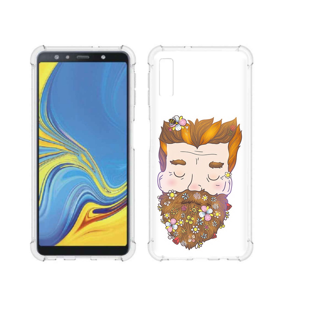 Чехол MyPads Tocco для Samsung Galaxy A7 (2018) мужчина с цветами в бороде, Прозрачный, Tocco
Чехол MyPads Tocco для Samsung Galaxy A7 (2018) мужчина с цветами в бороде, Прозрачный, Tocco