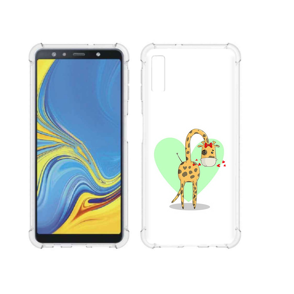 Чехол MyPads Tocco для Samsung Galaxy A7 (2018) Влюбленный жираф 14 февраля, Прозрачный, Tocco
Чехол MyPads Tocco для Samsung Galaxy A7 (2018) Влюбленный жираф 14 февраля, Прозрачный, Tocco
