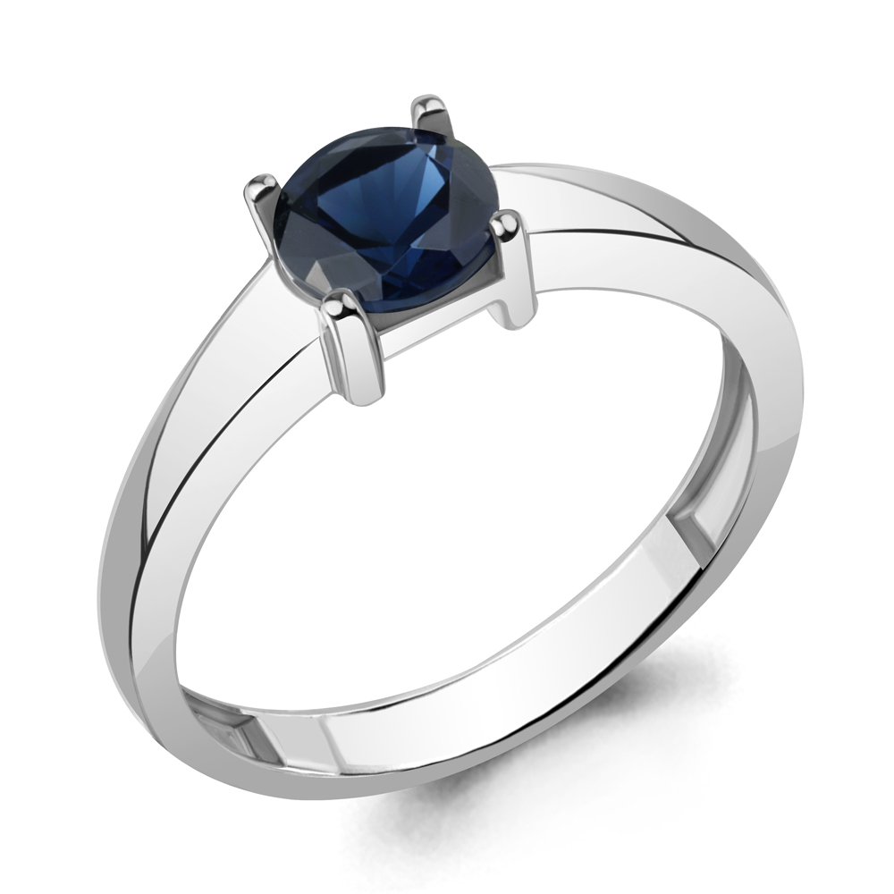 Кольцо из серебра с сапфиром искусственным Aquamarine Aquamarine 67755Б_925_р р. 18, 67755Б_925_р
Кольцо из серебра с сапфиром искусственным Aquamarine Aquamarine 67755Б_925_р р. 18, 67755Б_925_р