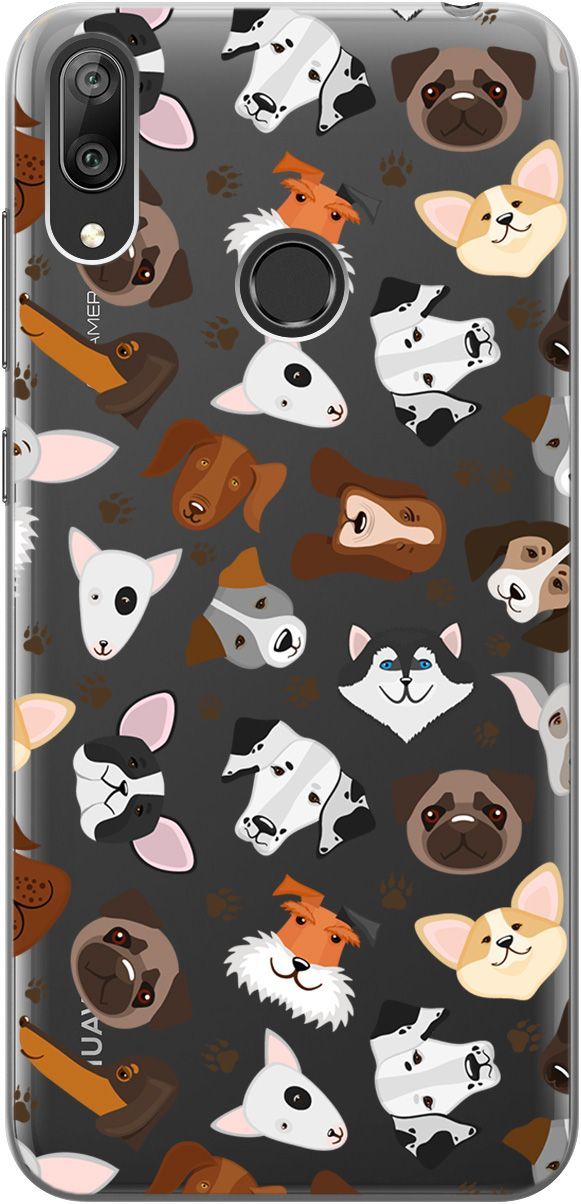 Силиконовый чехол на Huawei Y7 (2019) "Dogs Pattern" прозрачный, Прозрачный;коричневый, 5286
Силиконовый чехол на Huawei Y7 (2019) "Dogs Pattern" прозрачный, Прозрачный;коричневый, 5286