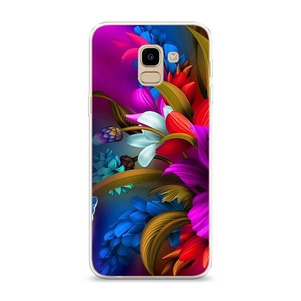 Чехол на Samsung Galaxy J6 2018 "Фантастические цветы", Фиолетовый;красный;синий, 26150-2
Чехол на Samsung Galaxy J6 2018 "Фантастические цветы", Фиолетовый;красный;синий, 26150-2