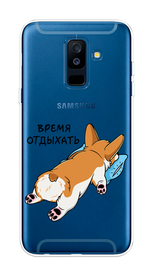 Чехол на Samsung Galaxy A6 Plus "Корги отдыхает", Черный;коричневый;голубой, 26050-1
Чехол на Samsung Galaxy A6 Plus "Корги отдыхает", Черный;коричневый;голубой, 26050-1