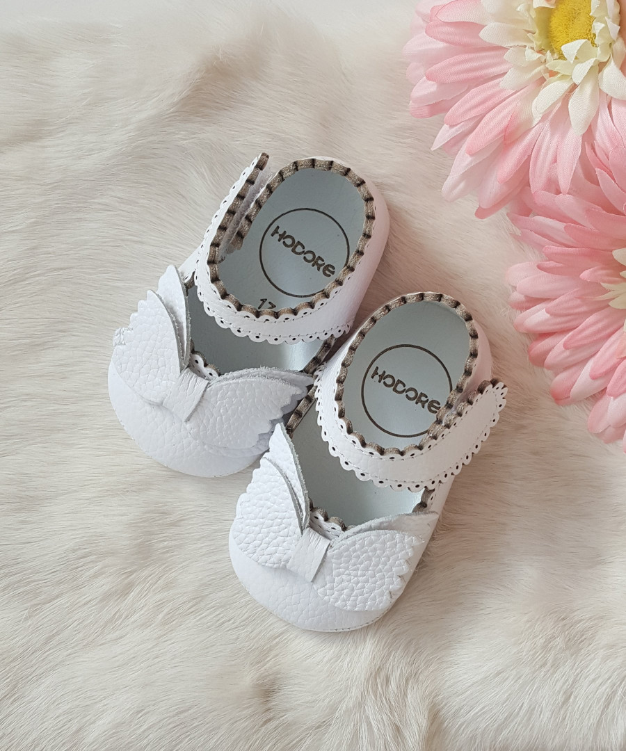 фото Мокасины детские hodore р. 19 белый, hp-320j (доставка из-за рубежа)