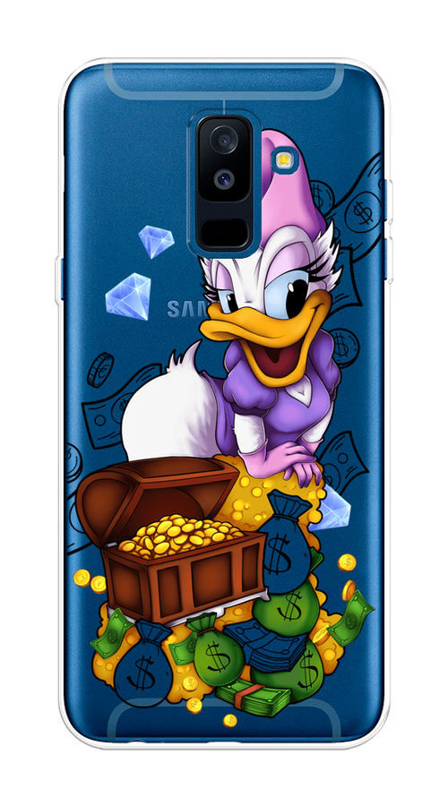 Чехол на Samsung Galaxy A6 Plus "Rich Daisy Duck", Коричневый;белый;фиолетовый, 26050-6
Чехол на Samsung Galaxy A6 Plus "Rich Daisy Duck", Коричневый;белый;фиолетовый, 26050-6