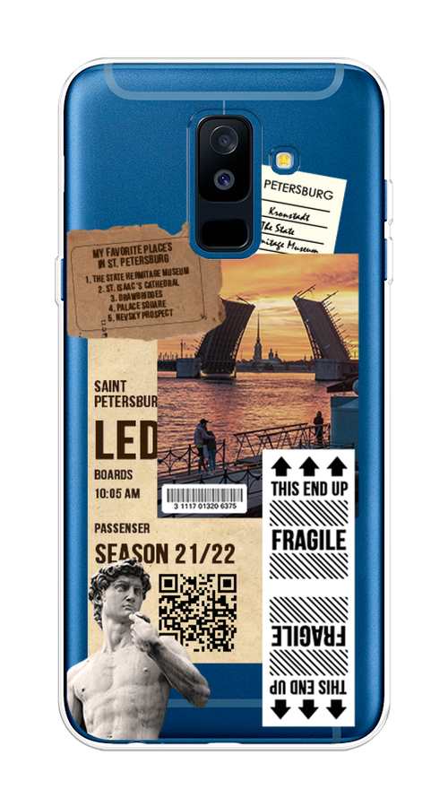Чехол на Samsung Galaxy A6 Plus "Санкт-Петербург коллаж", Коричневый;бежевый;белый, 26050-6
Чехол на Samsung Galaxy A6 Plus "Санкт-Петербург коллаж", Коричневый;бежевый;белый, 26050-6
