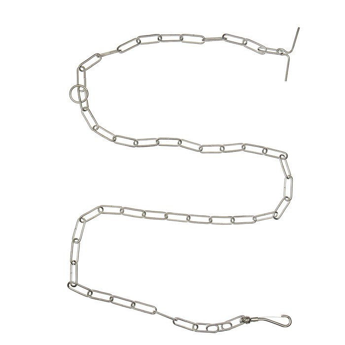 Цепь для привязи собак Пижон, сварные звенья, 1,8 м, калибр 40 мм, толщина проволки 3,6 мм
Цепь для привязи собак Пижон, сварные звенья, 1,8 м, калибр 40 мм, толщина проволки 3,6 мм