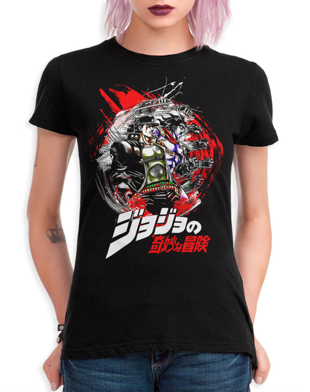 Футболка женская Dream Shirts Невероятные приключения ДжоДжо 39710211 черная XL, Невероятные приключения ДжоДжо 39710211
Футболка женская Dream Shirts Невероятные приключения ДжоДжо 39710211 черная XL, Невероятные приключения ДжоДжо 39710211