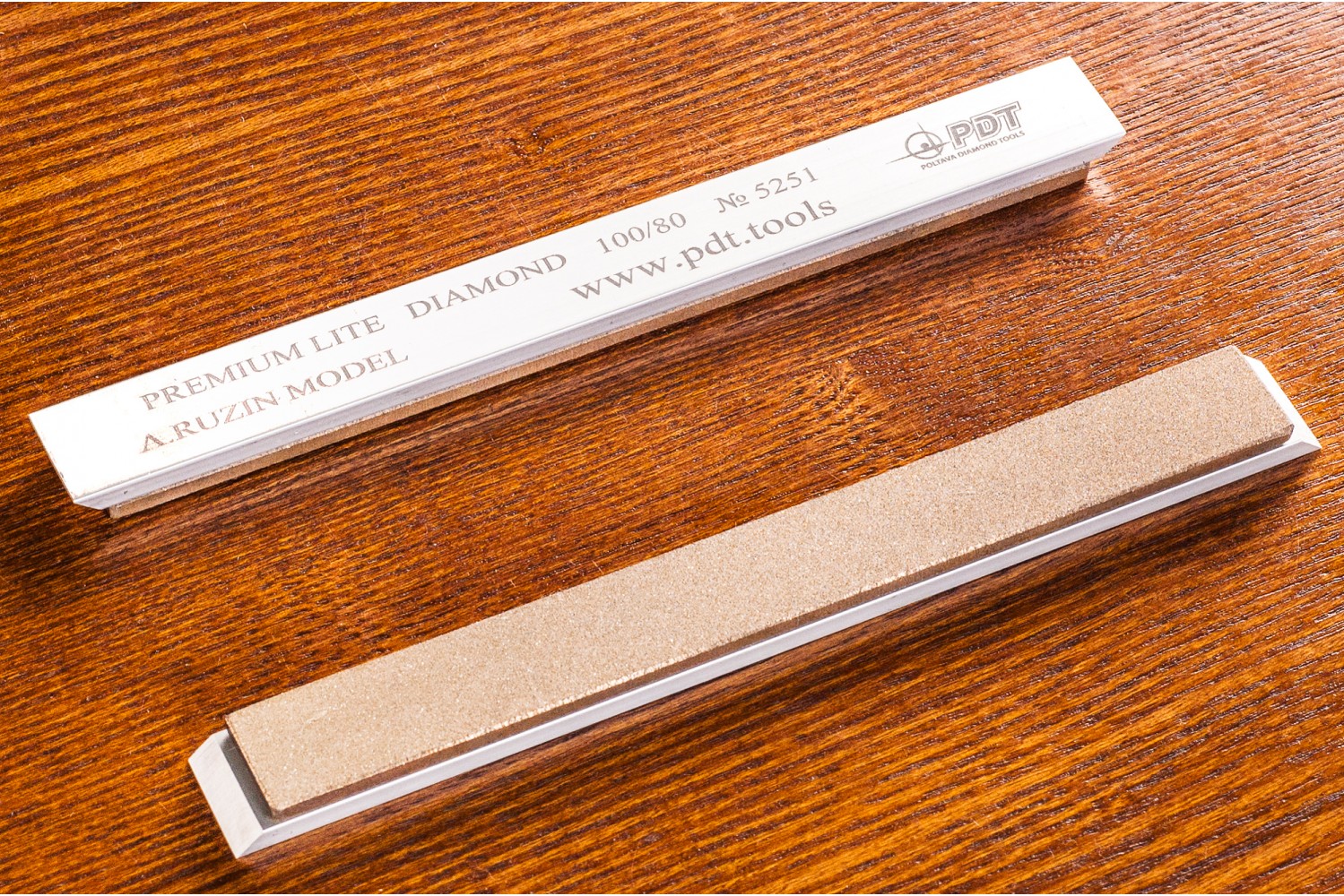 Алмазный брусок для заточки PDT PREMIUM LITE 150-17-3мм 100/80 мкм на алюминиевом бланке, PDT PREMIUM LITE 150-17-3мм
Алмазный брусок для заточки PDT PREMIUM LITE 150-17-3мм 100/80 мкм на алюминиевом бланке, PDT PREMIUM LITE 150-17-3мм