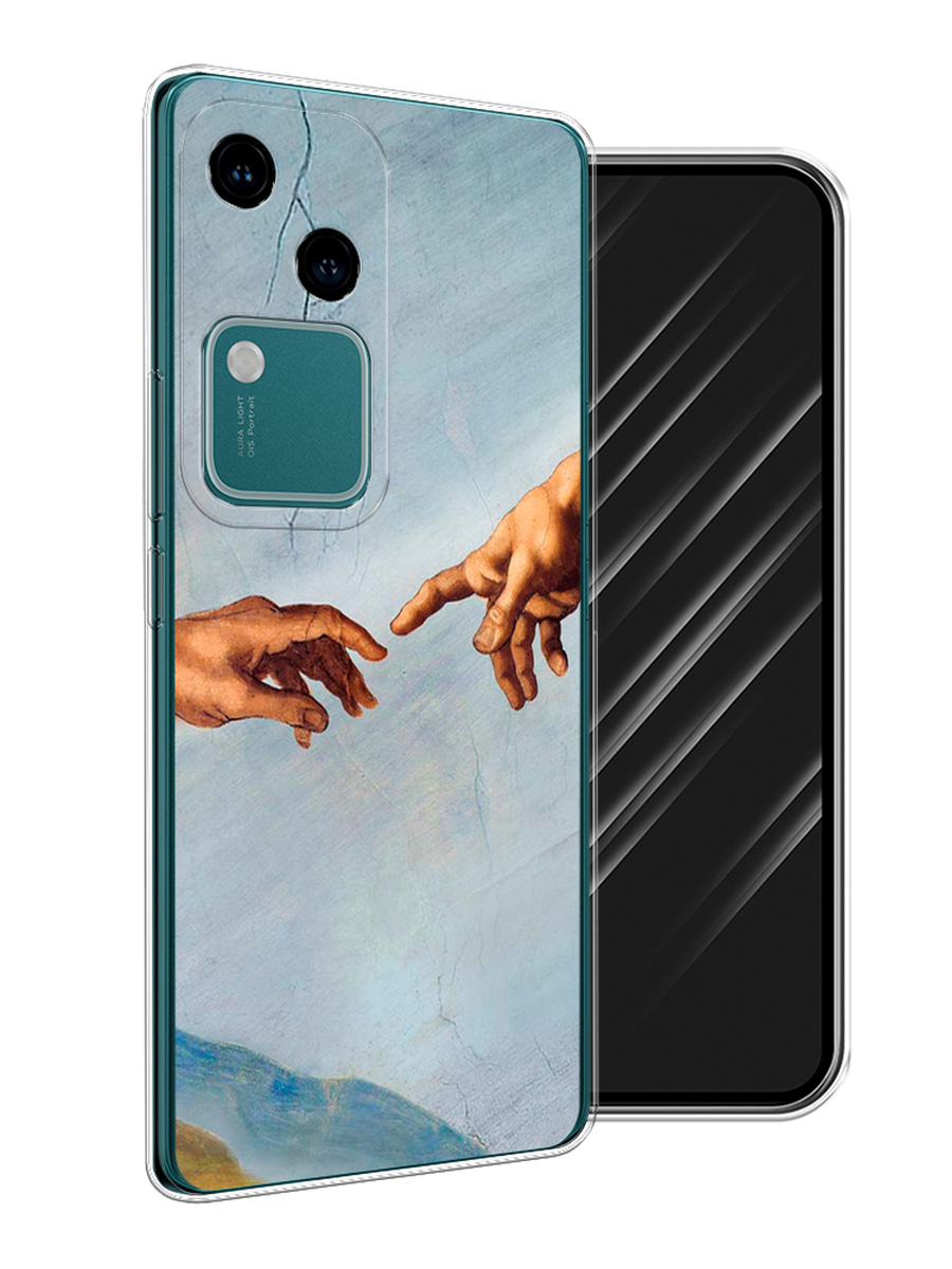 Чехол Awog на Vivo V30/S18 "Сотворение Адама", Голубой;коричневый;серый, 2610150-1
Чехол Awog на Vivo V30/S18 "Сотворение Адама", Голубой;коричневый;серый, 2610150-1