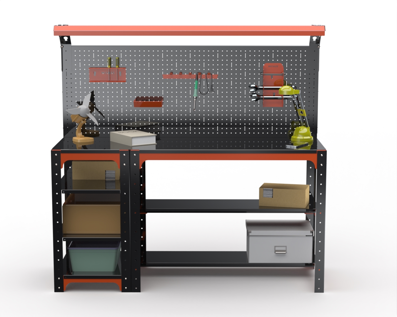 Стол металлический Metalex серия KIT 750х1400х500 с боковыми полками, черно-оранжевый
Стол металлический Metalex серия KIT 750х1400х500 с боковыми полками, черно-оранжевый