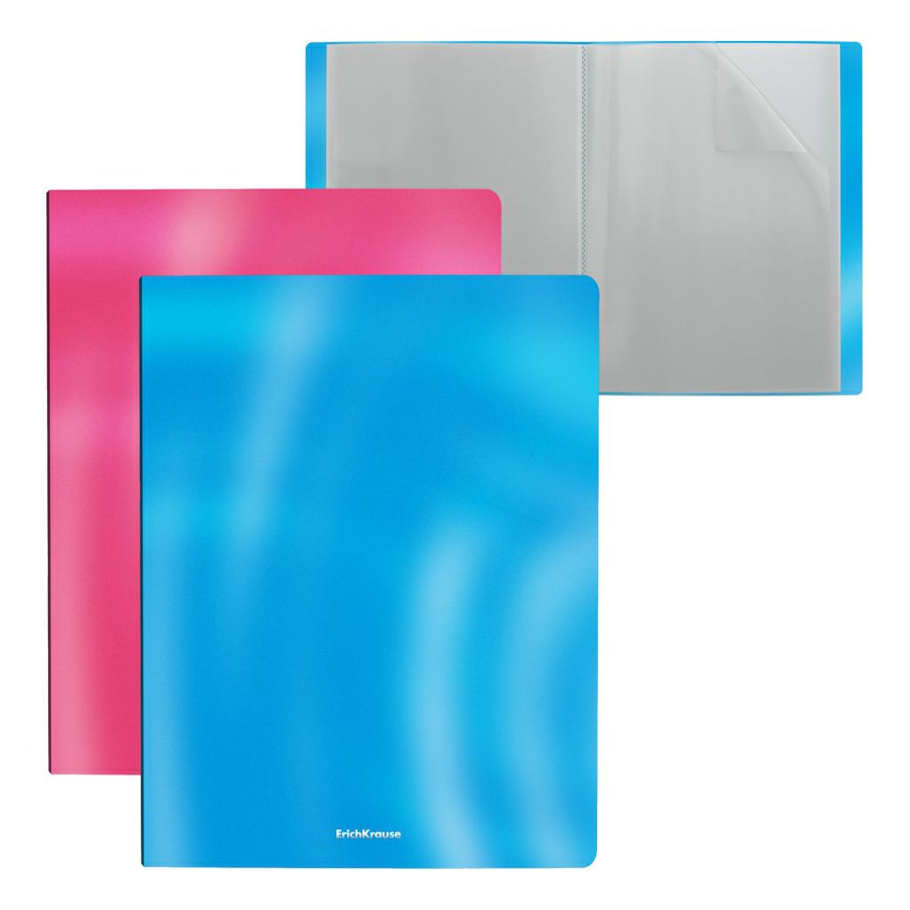 Папка с файлами A4 ErichKrause Glossy Bubble Gum в ассортименте (цвет по наличию), Голубой;розовый
Папка с файлами A4 ErichKrause Glossy Bubble Gum в ассортименте (цвет по наличию), Голубой;розовый
