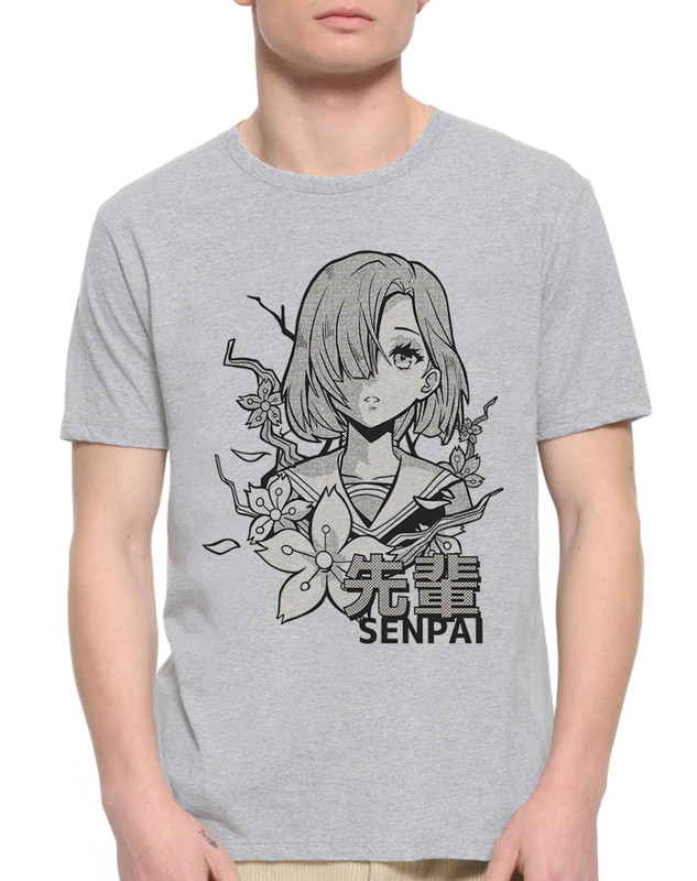 Футболка мужская Dream Shirts Сэмпай Аниме 65692422 серая M, Сэмпай Аниме 65692422
Футболка мужская Dream Shirts Сэмпай Аниме 65692422 серая M, Сэмпай Аниме 65692422